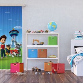 FCS L 7167 AG Design textilný foto záves detský obrazový Paw Patrol FCSL 7167, veľkosť 140 x 245 cm