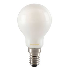 Sylvania Kvapková LED E14 ToLEDo RT Lopta 4, 5 W 827 satin, E14, 4.5W, Energialuokka: F, P: 8 cm