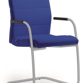 LD SEATING Konferenčná stolička LASER 682-KZ-N1, kostra čierna