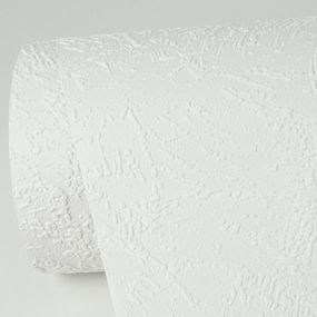2516-19 Otiratelná biela vinylová tapeta na stenu Dimex 2025, veľkosť 53 cm x 10,05 m
