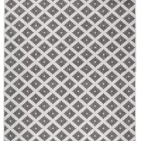 NORTHRUGS - Hanse Home koberce Kusový koberec Twin-Wendeteppiche 103126 grau creme - 80x350 cm
