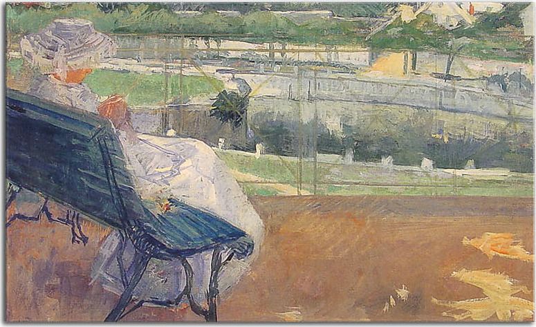 Mary Cassatt Obraz Lydia Sitting on a Porch zs17630