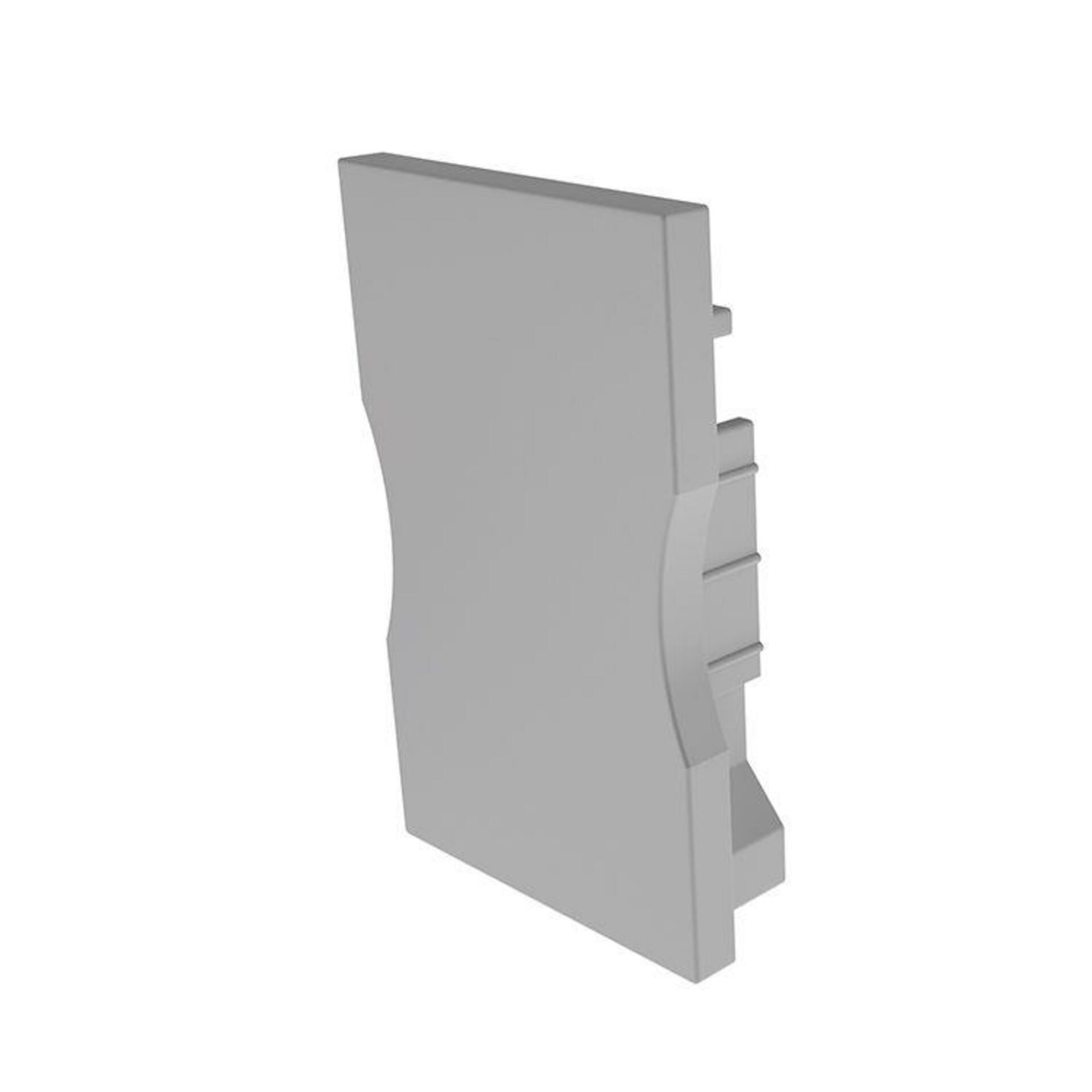 Light Impressions Reprofil koncovka H-AU-03-12 sada 2 ks šedá 28,6 mm 979221