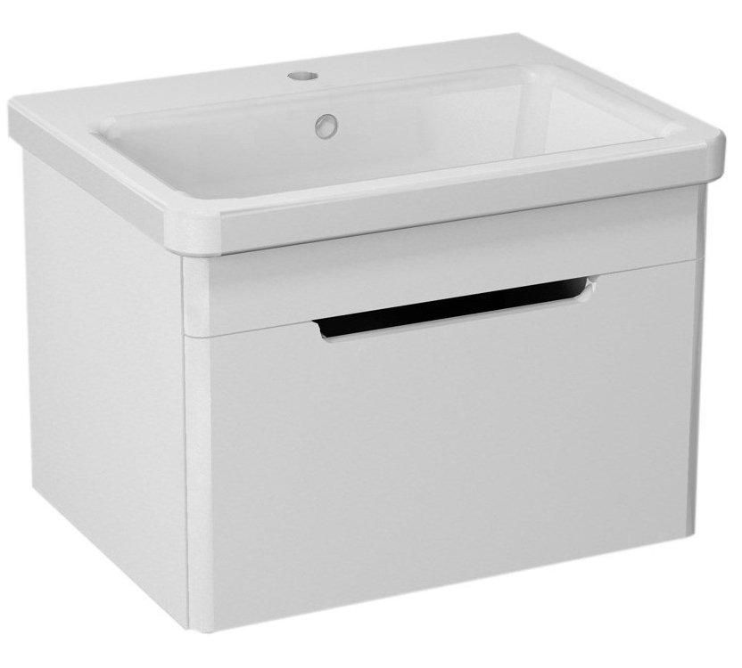 SAPHO - ELLA umývadlová skrinka 56,5x39x43cm, biela EL060-3030