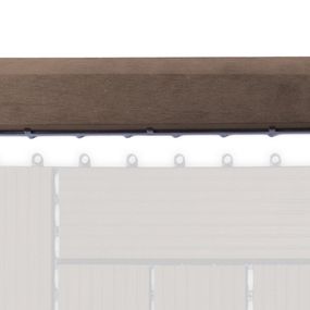 G21 Přechodová lišta G21 Indický teak pro WPC dlaždice, 30 x 7,5 cm rovná G21-63910065