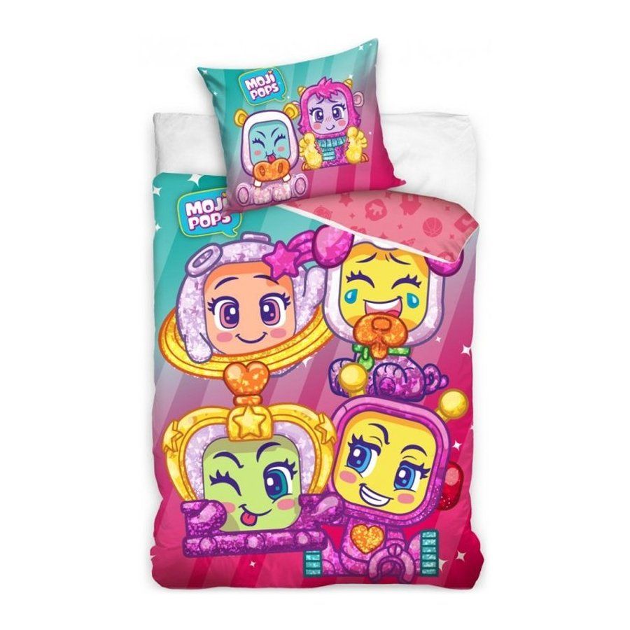 Carbotex · Bavlnené posteľné obliečky Moji Pops - MagicBox Toys - 100% bavlna - 70 x 90 cm + 140 x 200 cm