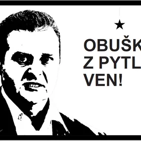 Predložka Obušku z vreca von 40x60 cm - 40x60 cm