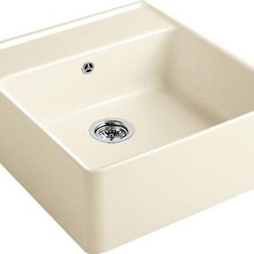 VILLEROY & BOCH VILLEROY & BOCH - Keramický drez Single-bowl sink Cream modulový 595 x 630 x 220 bez excentra 632061KR