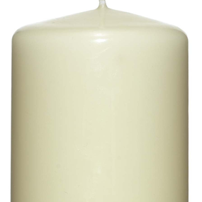 Valcová sviečka šampanská, 8 cm