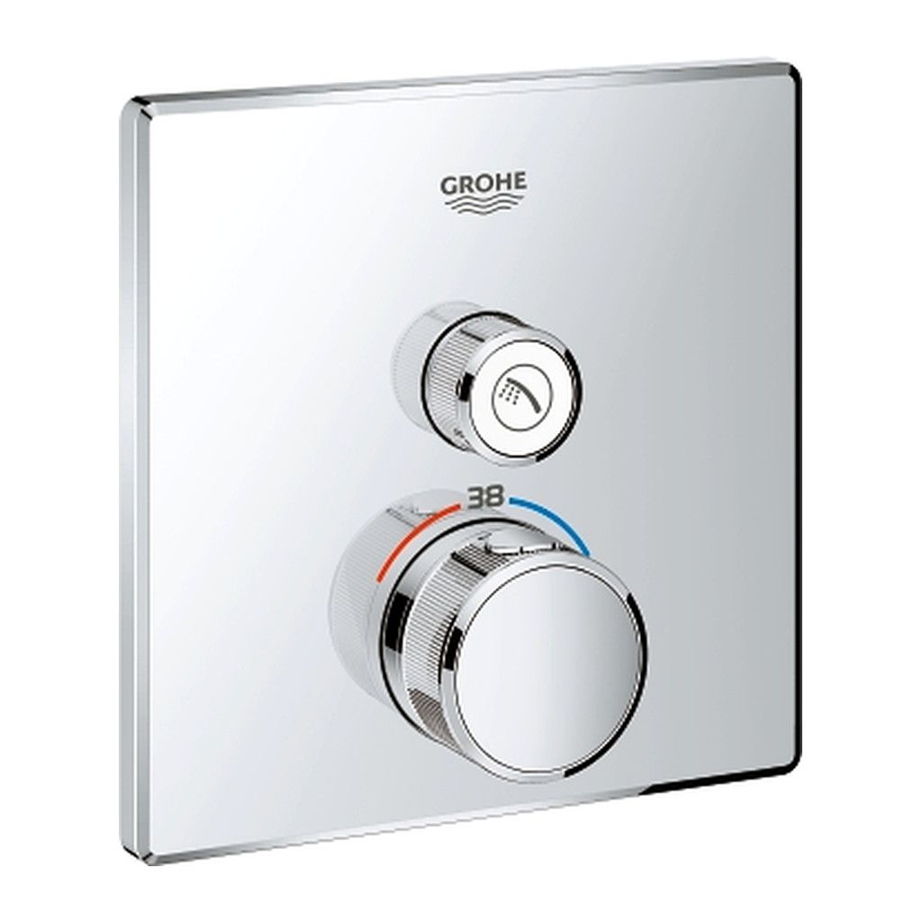 Grohe Grohtherm Smart Control - podomietkový termostat na jeden spotrebič, chróm, 29123000
