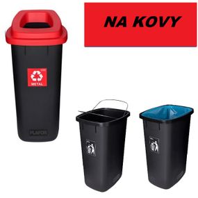 PLAFOR Kôš na odpad SORTBIN 90L ČIE/ČER