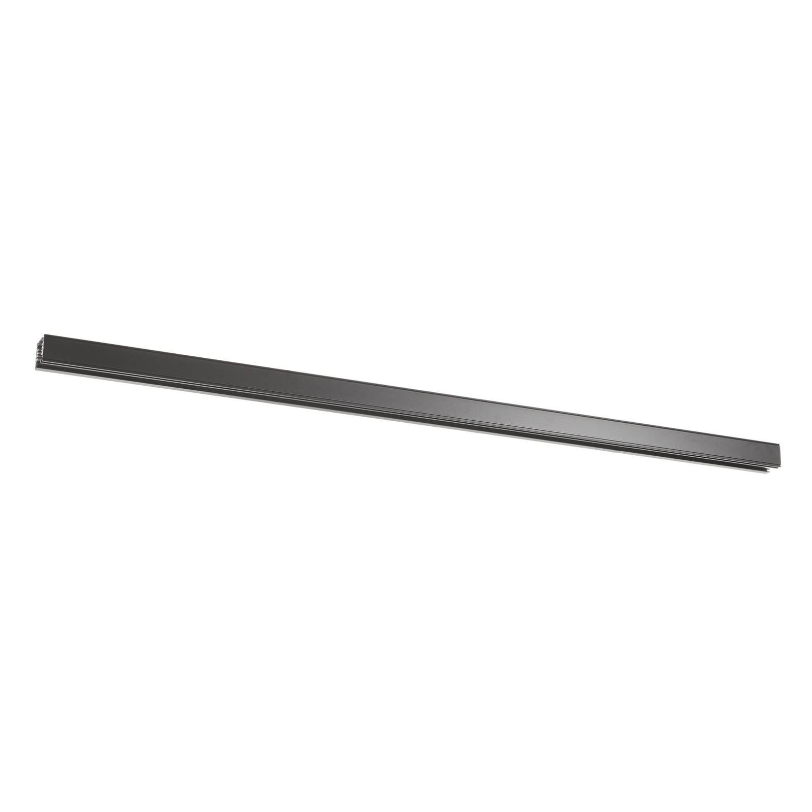 Ivela LKM Quadro 3-fázová koľajnica 1 m čierna, hliník, P: 100 cm, L: 3.6 cm, K: 3.3cm