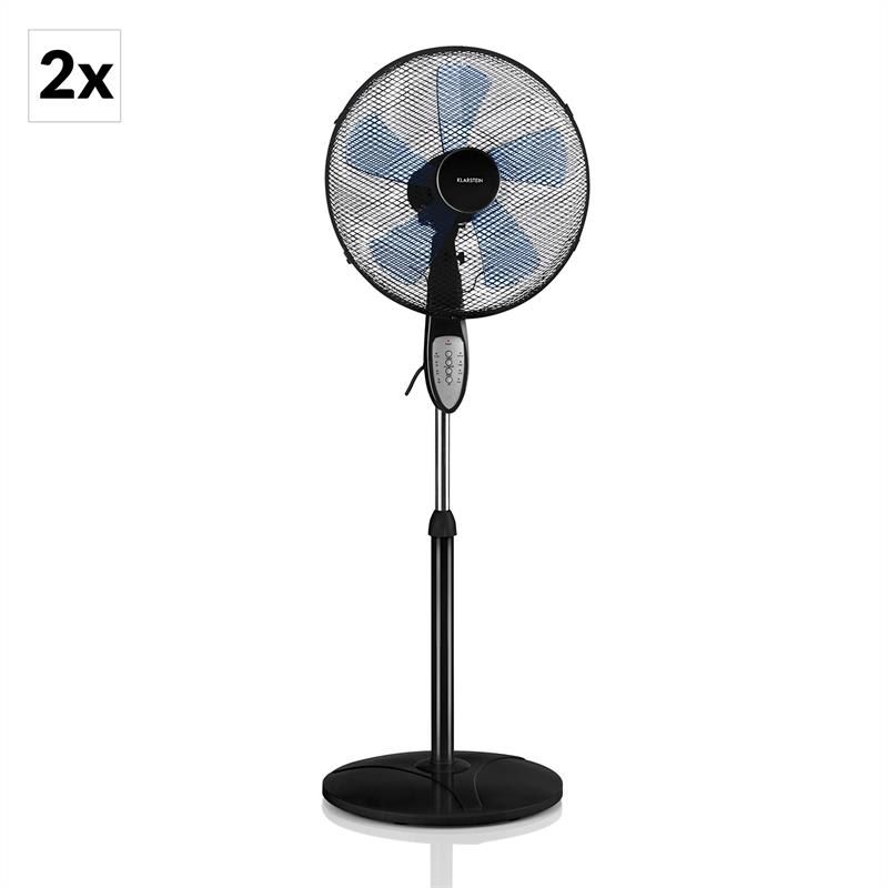 Klarstein Summerjam, stojanový ventilátor, sada 2 ks, 41 cm (16