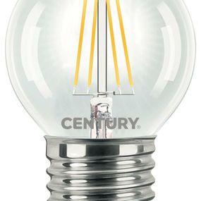 CENTURY LED FILAMENT MINI GLOBE ČIRÁ 4W E27 2700K 470Lm 360d 45x72mm IP20 CEN INH1G-042727