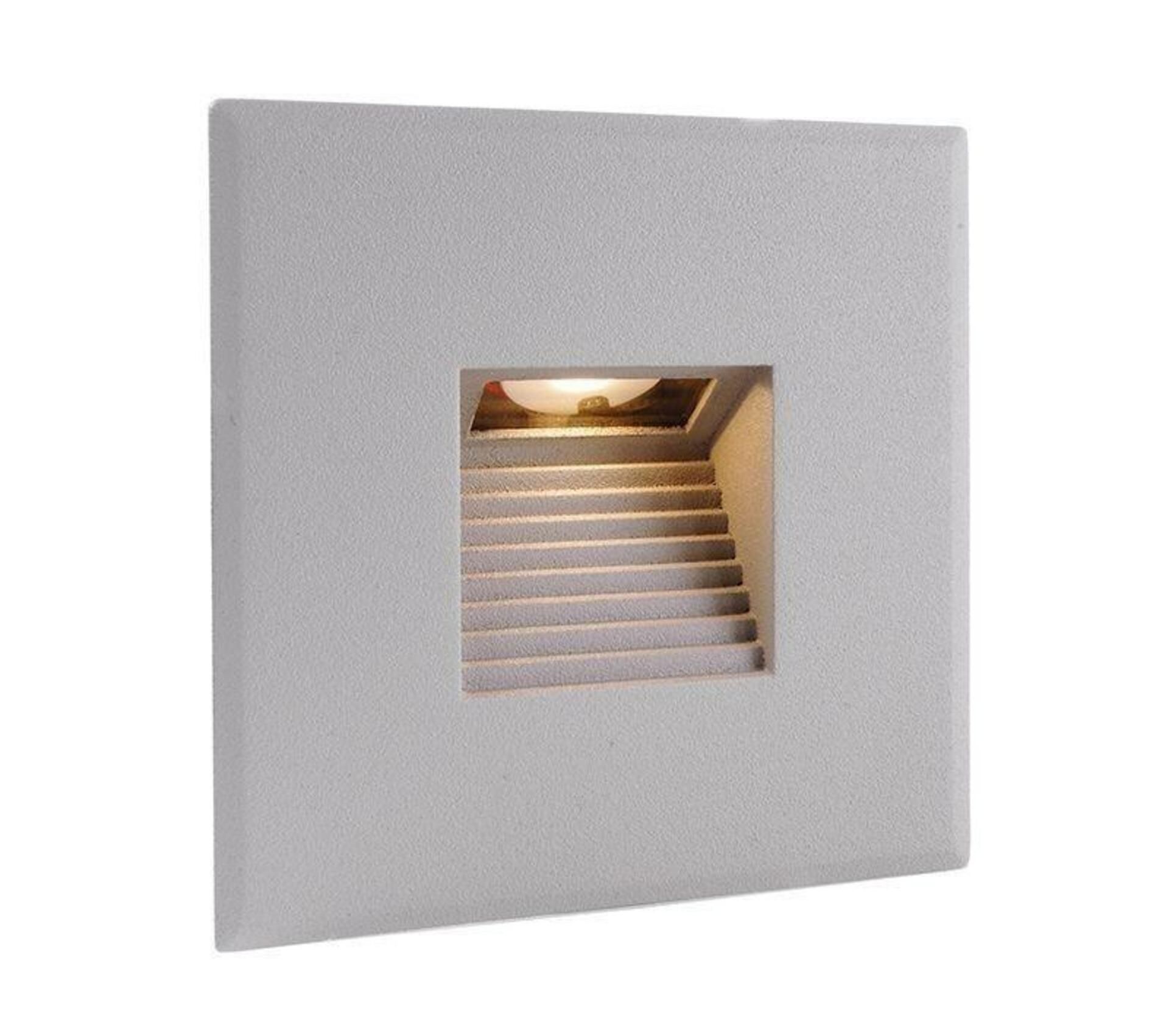 Light Impressions KapegoLED kryt stříbrná šedá hranaté pro Light Base COB Indoor 930131