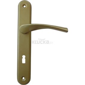 MEVA kľučka na dvere, Biela, 90mm, na Kľúč
