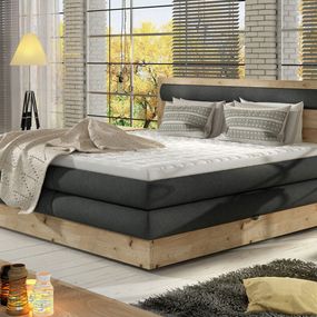 Boxspring posteľ massiv wood LISA