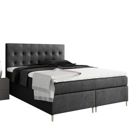 Expedo Čalúnená posteľ boxspring GLORIA + topper, 140x200, jasmine 100