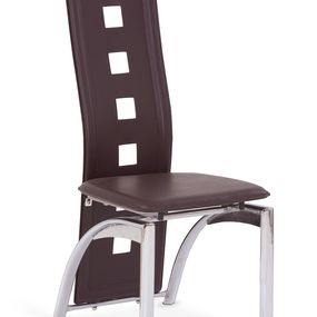 Jedálenská stolička K4 tmavohnedá
