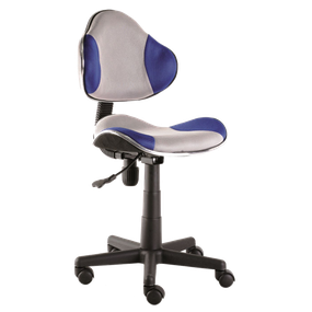 Študentská kancelárska stolička Q-G2 Signal Modrá / sivá