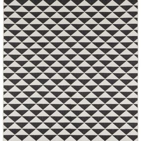 NORTHRUGS - Hanse Home koberce Kusový koberec Twin Supreme 103767 Black / Cream - 80x150 cm