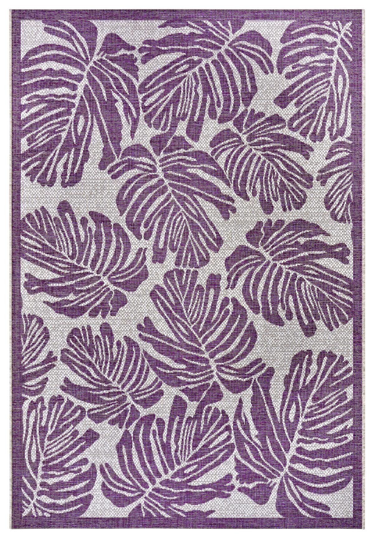 NORTHRUGS - Hanse Home koberce Kusový koberec Jaffa 105245 Purple violet Cream - 160x230 cm