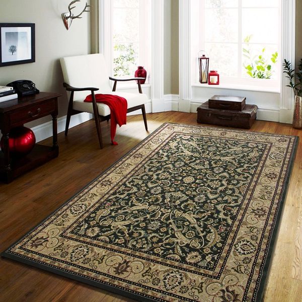 DomTextilu Kvalitný koberec krémovo zelenej farby 17602-157599