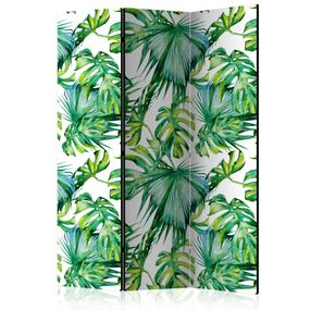 Paraván Jungle Leaves Dekorhome 135x172 cm (3-dielny)