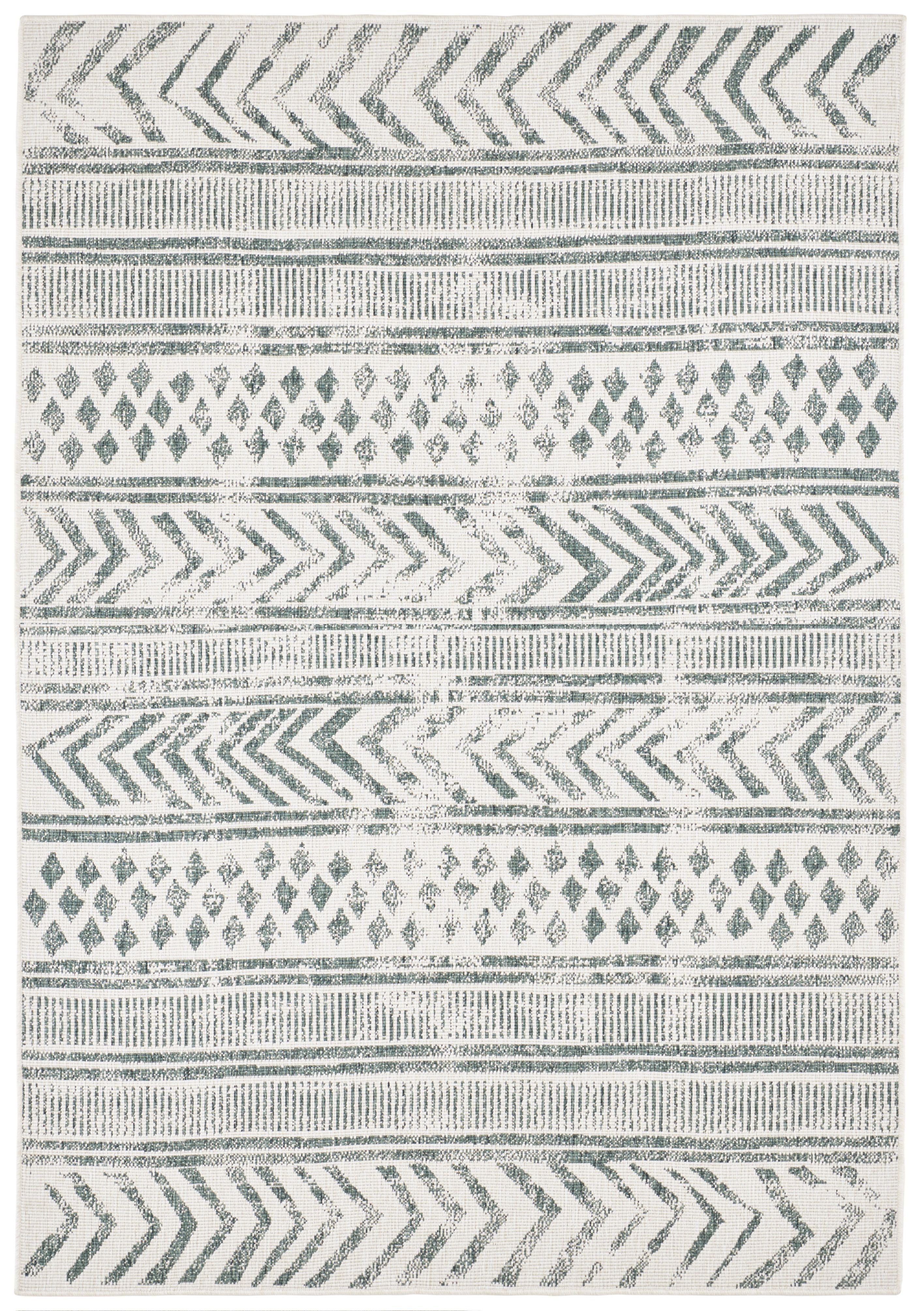 NORTHRUGS - Hanse Home koberce Kusový koberec Twin Supreme 103861 Green / Cream - 80x350 cm