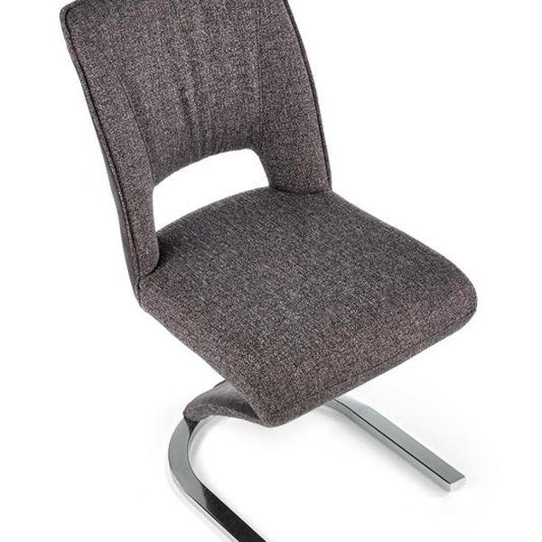 Halmar K441 stolička šedá/čierna