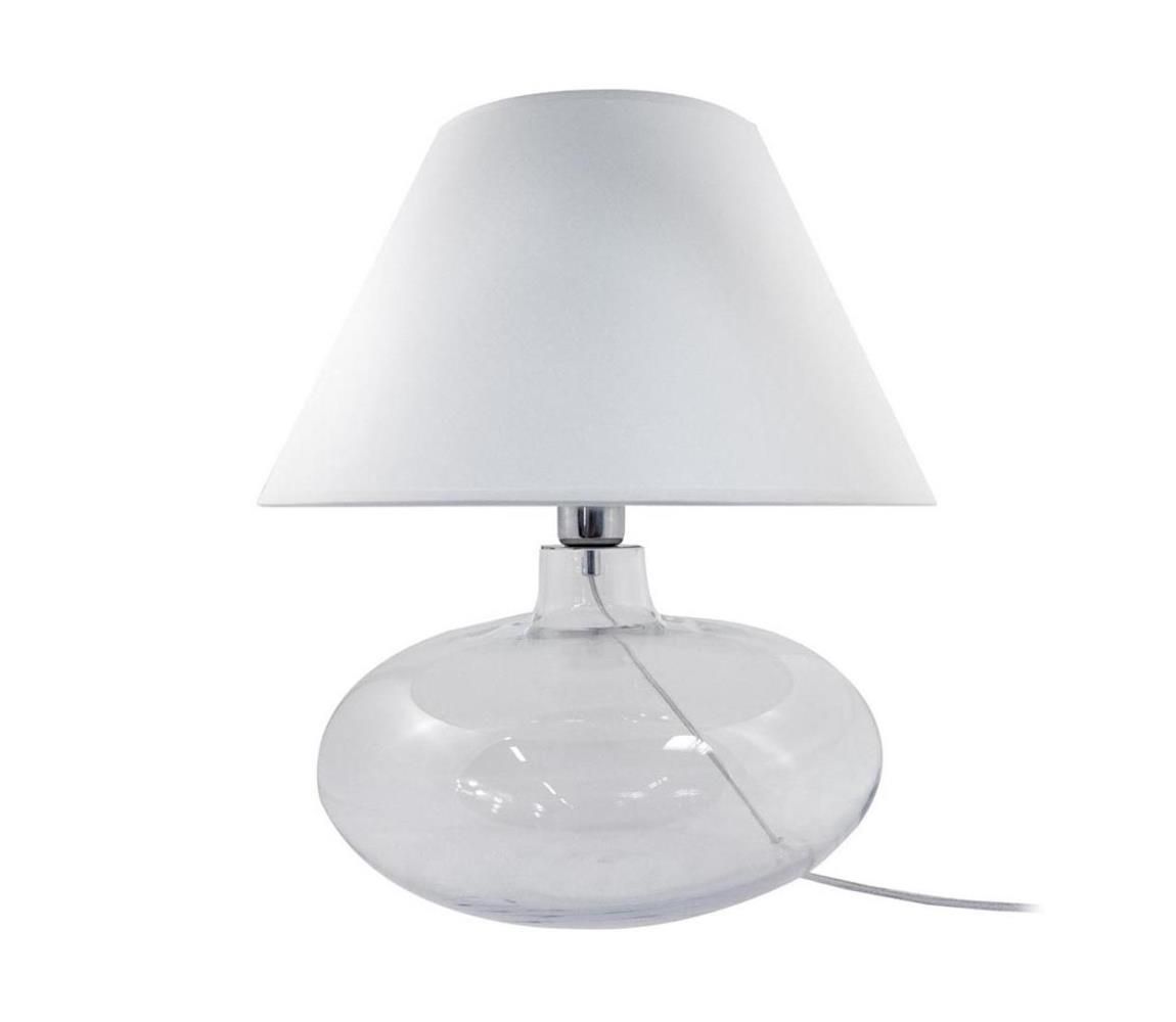 Zuma Line 5518WH - Stolná lampa ADANA 1xE27/60W/230V biela