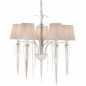 ACA Lighting Textile závěsné svítidlo EG170305PWFG