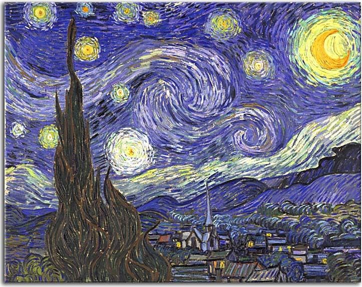 Reprodukcie Gogh - Starry Night zs10388