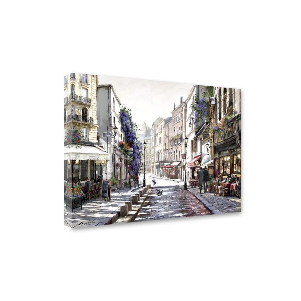 Obraz Styler Canvas Watercolor Paris II, 60 × 80 cm