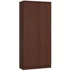 Regál R 80 cm CLP 2 dvierka 8 poličiek wenge