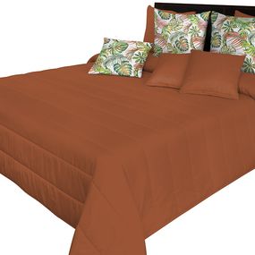 DomTextilu Kvalitný prehoz na posteľ hnedej farby Šírka: 240 cm | Dĺžka: 260 cm 44116-206985