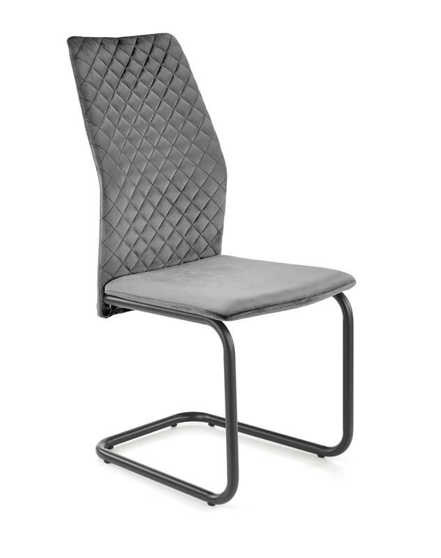Halmar K444 stolička šedá