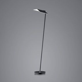 BANKAMP Book 2.0 stojacia LED lampa ZigBee, čierna, Obývacia izba / jedáleň, hliník, 40W, K: 195cm