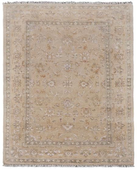 Diamond Carpets koberce Ručne viazaný kusový koberec DCM III DESP HK15 White Mix - 80x150 cm