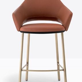PEDRALI - Barová stolička VIC METAL 649/2 DS - nízka