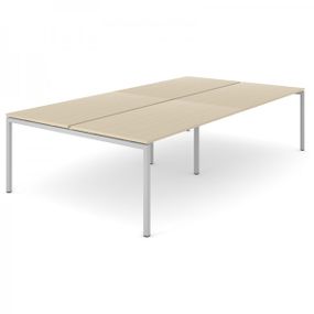 NARBUTAS - Štvormiestny pracovný stôl NOVA U SLIDE 320x164 cm