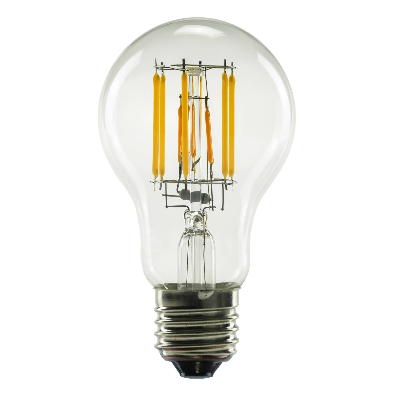 Segula SEGULA LED E27 6, 5W filament ambient-dimming, sklo, E27, 6.5W, Energialuokka: F, P: 11 cm