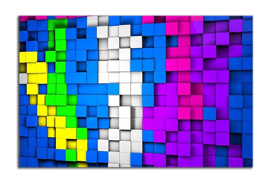 3d obraz Cube background zs24852