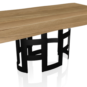 BONTEMPI - Stôl Imperial, 200/250x106 cm