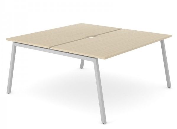 NARBUTAS - Dvojmiestny pracovný stôl NOVA A 180x164 cm