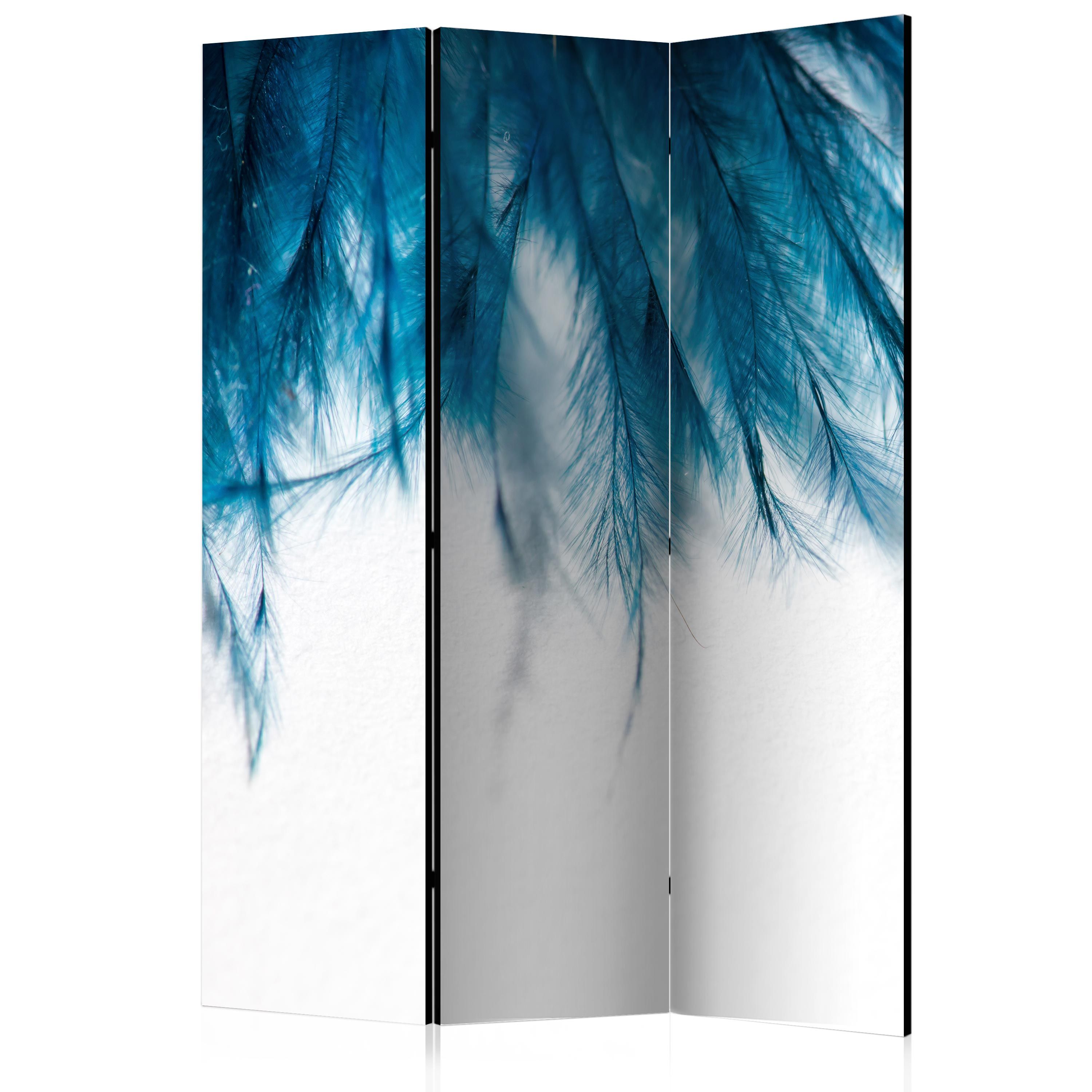 Artgeist Paraván - Sapphire Feathers [Room Dividers]