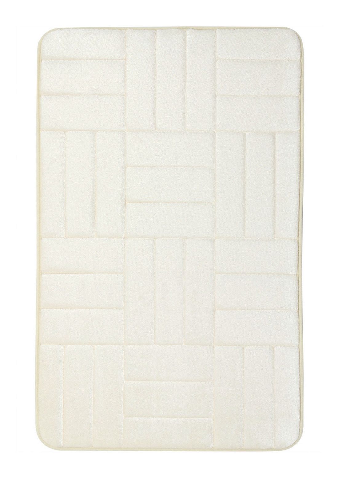 BO-MA koberce Protišmyková kúpeľňová predložka 3D 667 cream - 50x80 cm