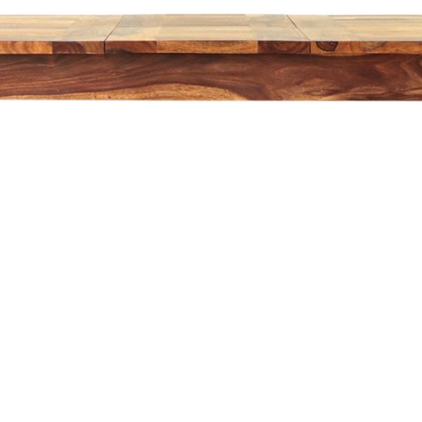 Rozkladací stôl Amba 140/180x90 z indického masívu palisander - Natural