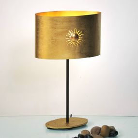 Holländer Stolná lampa Suniva, Obývacia izba / jedáleň, kov, E14, 60W, L: 26 cm, K: 43cm