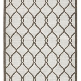 NORTHRUGS - Hanse Home koberce Kusový koberec Twin-Wendeteppiche 103122 braun creme - 160x230 cm